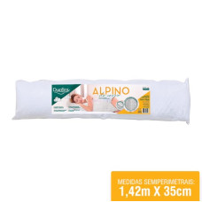 Travesseiro Alpino de corpo Duoflex Cor Branco