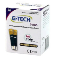 Tiras Reagentes Free Glicemia 50 Unidades -G-Tech