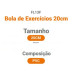 Bola Overball de Exercícios 20cm -Hidrolight