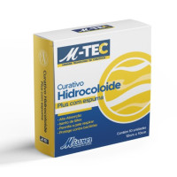 Curativo Hidrocolóide com Espuma 10x10cm Caixa com 10uni M-Tec