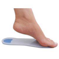Palmilha Sob Gel Com Ponto Azul -Ortho Pauher 