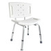 Banqueta De Banho Com Encosto -Supermedy
